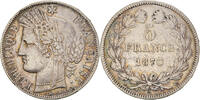 France 5 Francs Coin, Cérès, Paris, Silver, KM:818.1 -