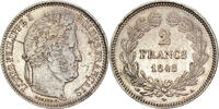 France 2 Francs Coin, Louis-Philippe, Paris, Silver -