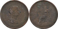 Great Britain Penny Coin, George III, Copper, KM:663 -