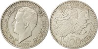 Monaco 100 Francs Coin, Cupro-nickel, KM:E33, Gadoury:142 -