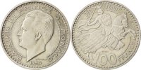 Monaco 100 Francs Coin, Cupro-nickel, KM:E33, Gadoury:142 -