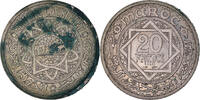 Morocco 20 Francs Coin, Paris, ESSAI, Copper-nickel -
