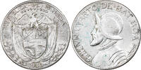 Panama 1/4 Balboa Coin, Silver, KM:11.1 -