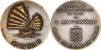 Portugal Medal X Aniversario, Banco Comercial de Macau, Machado -