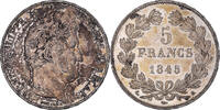 France 5 Francs Coin, Louis-Philippe, Paris, Silver -