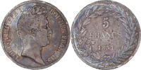 France 5 Francs Coin, Louis-Philippe, Lille, Silver -