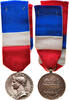 France Medal Médaille d'honneur du travail, Excellent Quality, Borrel -