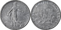 France 2 Francs Coin, Semeuse, Paris, Contemporary forgery -