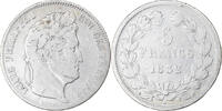 France 5 Francs Coin, Louis-Philippe, Lyon, Silver, KM:749.4 -