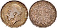Great Britain 1/2 Crown Coin, George V, Silver, KM:818.1 -