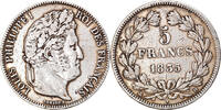 France 5 Francs Coin, Louis-Philippe, Lyon, Silver, KM:749.4 -