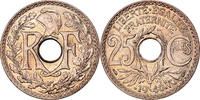 France 25 Centimes Coin, Lindauer, Nickel-Bronze, KM:867b -