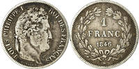 France Franc Coin, Louis-Philippe, Rouen, Silver, KM:748.2 -