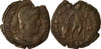 Nummus Coin, Valens, Thessalonica, Copper -