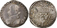 France Teston Coin, Charles IX, Henri III, Rennes, Silver -