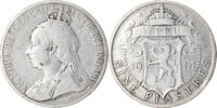 Cyprus 9 Piastres Coin, Silver, KM:6 -