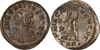 Aurelianus Coin, Carinus, Ticinum, Billon, RIC:182c -