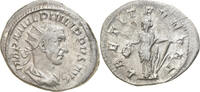  Antoninianus 244 Roma Coin, Philip I, Roma, Billon, RIC:37b VZ 551.82 元  ＋  41.42 元 运费