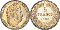France 5 Francs Coin, Louis-Philippe, Paris, Silver -