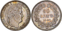 France 50 Centimes Coin, Louis-Philippe, Paris, Silver -