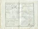 France Traite Colonies, Isle de France, 6312 Livres, Expédition de l'Inde -