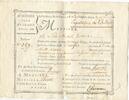 France Traite Colonies, Isle de France, 10000 Livres, Expédition de l'Inde -