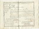 France Traite Colonies, Isle de France, 6000 Livres, La Pourvoyeuse -