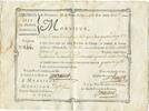 France Traite Colonies, Isle de France, 3000 Livres -