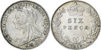 Great Britain 6 Pence Victoria, Silver, KM:779 -