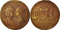 France Token Royal, Louis XIV, Entrée du légat à Paris, Brass -