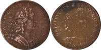 France Token Louis XIV, Ordinaire des Guerres, Copper -