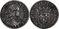 France 1/12 Ecu à la mèche courte Louis XIV, Paris, Silver -