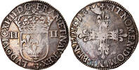 France 1/4 Ecu Coin, Louis XIV, 1/4 Écu, frappé au marteau, Poitiers -
