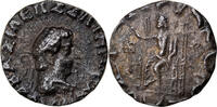 Tetradrachm Coin, Baktrian Kingdom, Hermaios, Silver -