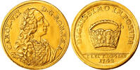 German States Ducat Karl VII, Frankfurt, Gold, KM:198 -