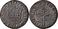 France Double Tournois Coin, Philippe VI, Piéfort, Billon -