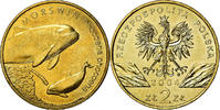 Poland 2 Zlote Coin, Warsaw, Brass, KM:464 -