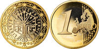 France Euro Paris, Proof, Bi-Metallic, Gadoury:7a., KM:1413 -