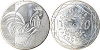 France 10 Euro Coq, Silver, Gadoury:EU797 -