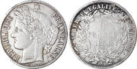 France 5 Francs Coin, Cérès, Paris, Silver, KM:761.1 -