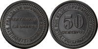 Chile 50 Centavos Coin, Sté Française des mines de cuivre, Collahuasi La Grande, 50 -