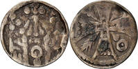 Belgium Denarius Coin, Henri II & Henri III, Nivelles -