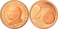 VATICAN CITY 2 Euro Cent Coin, John Paul II, Rome, Copper -