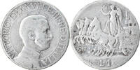Italy Lira Coin, Vittorio Emanuele III, Rome, Silver, KM:45 -