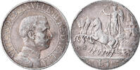 Italy Lira Coin, Vittorio Emanuele III, Rome, Silver, KM:45 -