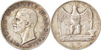 Italy 5 Lire 1929 R Coin, Vittorio Emanuele III, Rome, Silver SS+ 141.82 元  ＋  41.42 元 运费