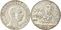 Italy Lira Coin, Vittorio Emanuele III, Rome, Silver, KM:45 -