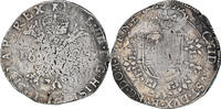 Spanish Netherlands Patagon Coin, Philip IV, Tournai, Silver -