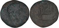 Sestertius Coin, Marcus Aurelius, Roma, Bronze, RIC:946 -
