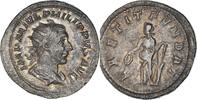  Antoninianus 244 Roma Coin, Philip I, Roma, Billon, RIC:37b VZ 602.02 元  ＋  41.42 元 运费
